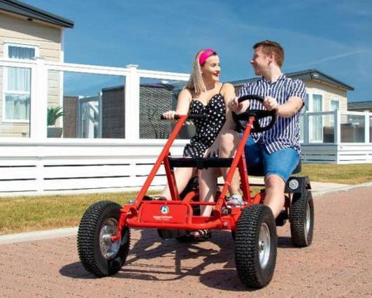 The Burrows Holiday Caravan, Seal Bay Selsey Exterior foto